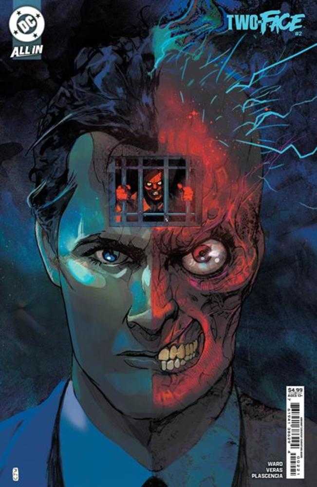 Two-Face #2 (Of 6) Cover B Christian Ward Card Stock Variant | Dragon's Lair Comics and Fantasy Houston TX