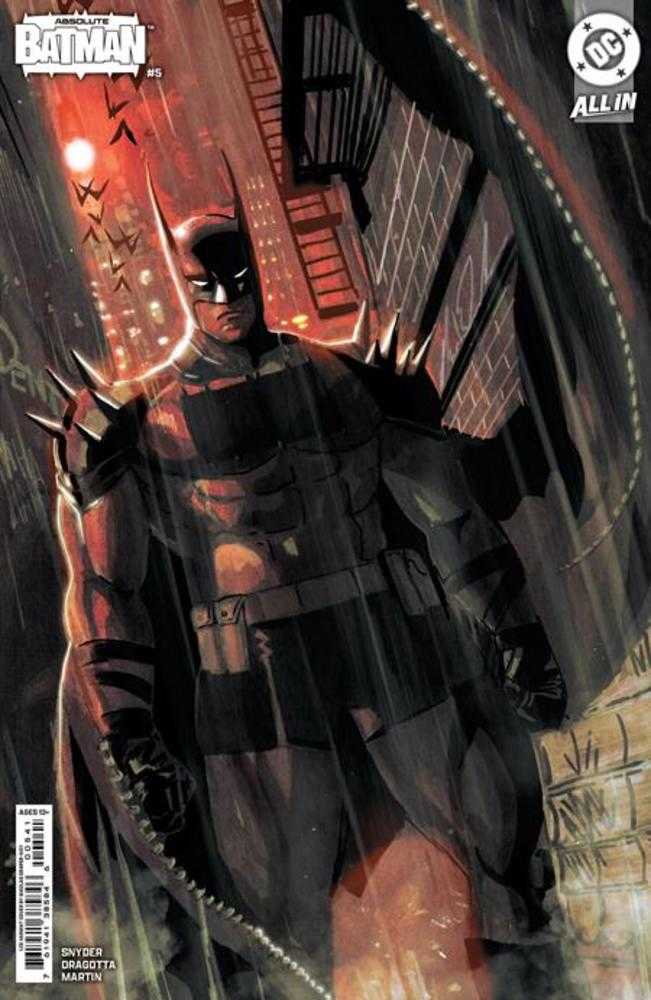 Absolute Batman #5 Cover D 1 in 25 Nikolas Draper-Ivey Card Stock Variant | Dragon's Lair Comics and Fantasy Houston TX