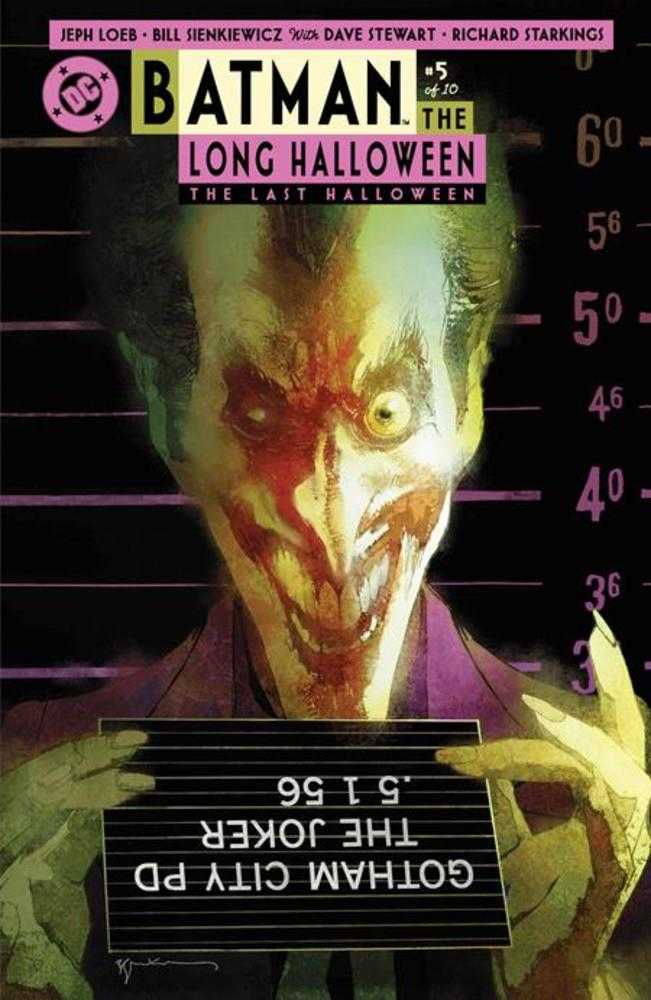 Batman The Long Halloween The Last Halloween #5 (Of 10) Cover B Bill Sienkiewicz Card Stock Variant | Dragon's Lair Comics and Fantasy Houston TX