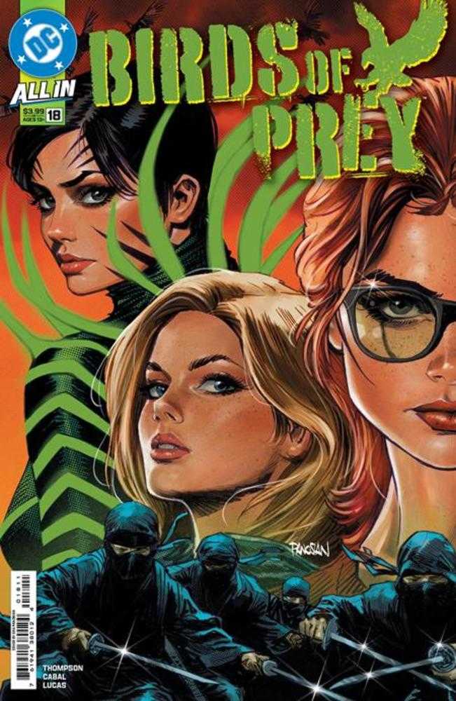 Birds Of Prey #18 Cover A Dan Panosian Connecting | Dragon's Lair Comics and Fantasy Houston TX