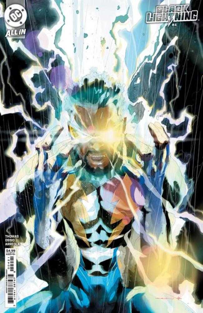 Black Lightning #4 Cover B Keron Grant Card Stock Variant | Dragon's Lair Comics and Fantasy Houston TX