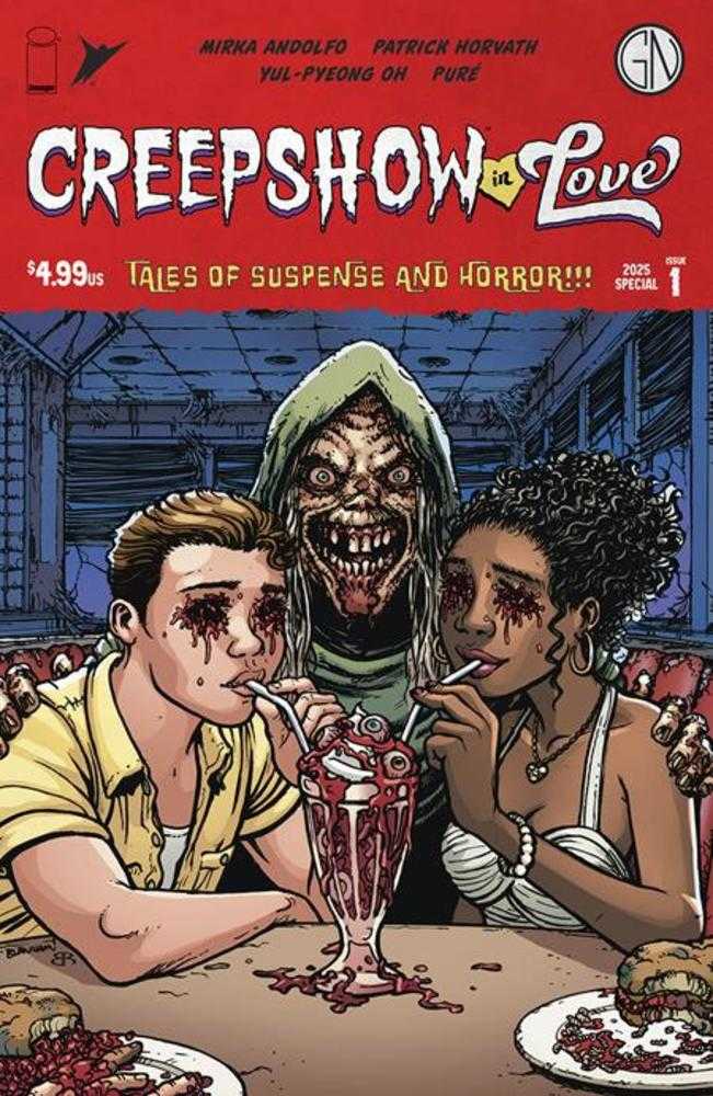 Creepshow In Love (One Shot) Cover A Chris Burnham & Brian Reber (Mature) | Dragon's Lair Comics and Fantasy Houston TX