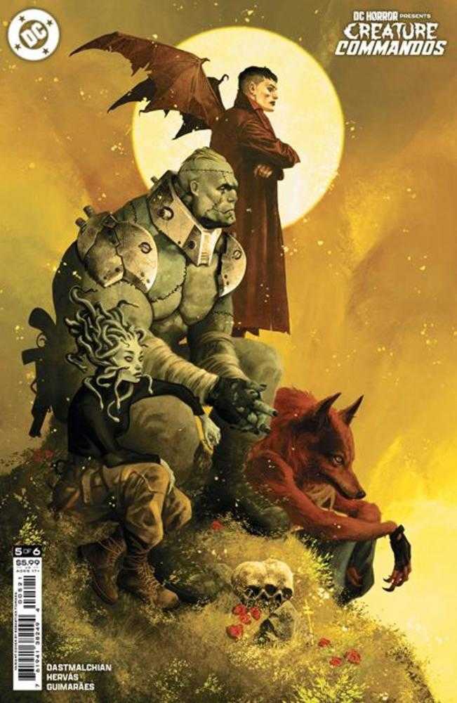 DC Horror Presents Creature Commandos #5 (Of 6) Cover B Sebastian Fiumara Card Stock Variant (Mature) | Dragon's Lair Comics and Fantasy Houston TX