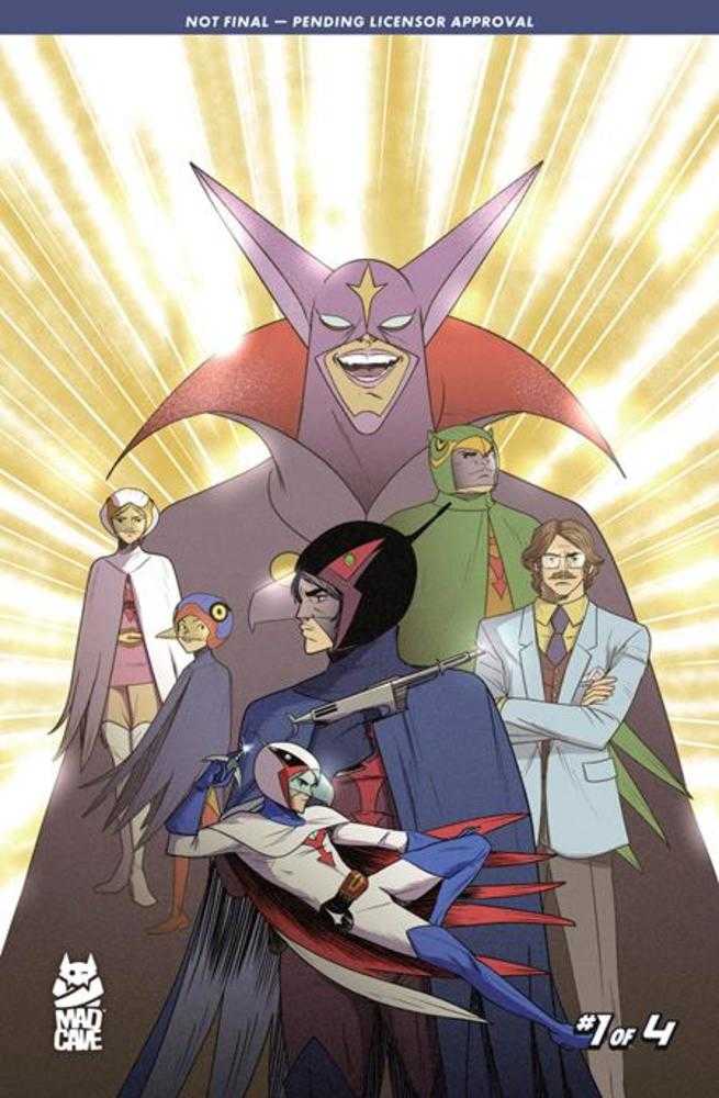 Gatchaman Only One Earth #1 (Of 4) Cover B Nuno Plati | Dragon's Lair Comics and Fantasy Houston TX