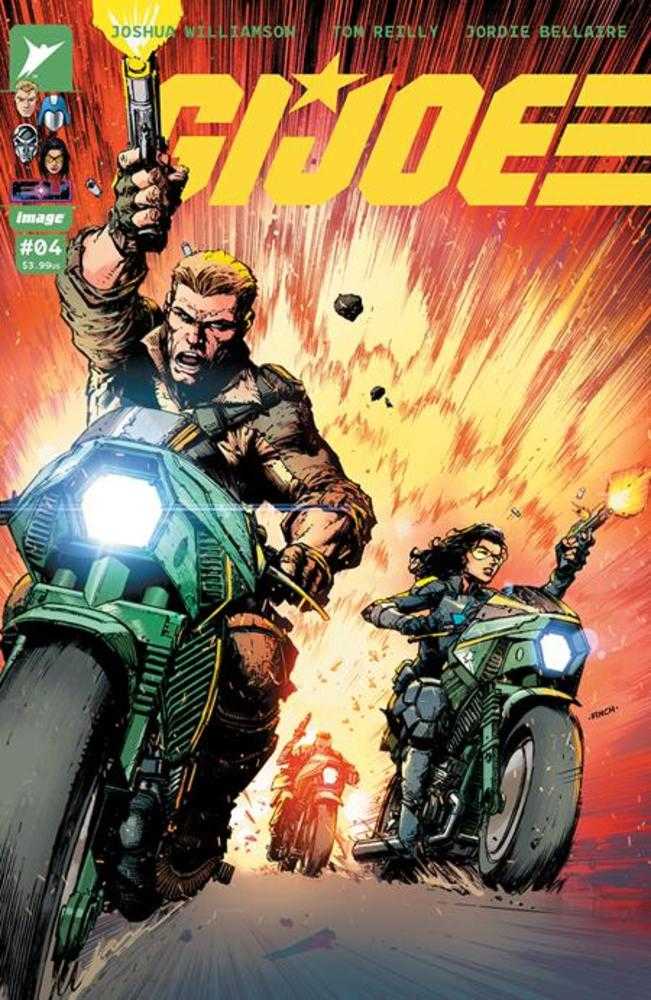 G.I. Joe #4 Cover B David Finch & Adriano Lucas Variant | Dragon's Lair Comics and Fantasy Houston TX