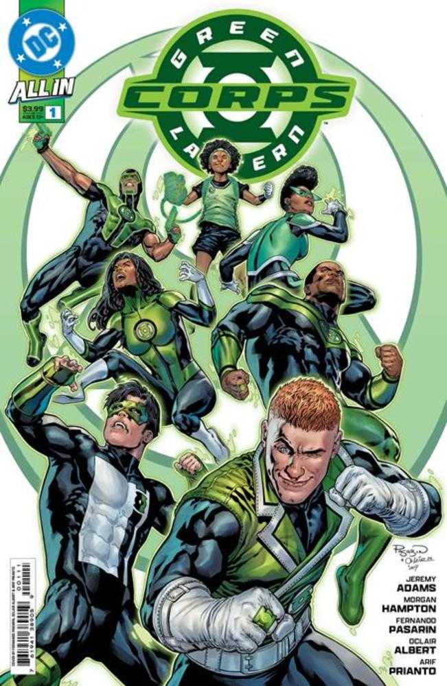 Green Lantern Corps #1 Cover A Fernando Pasarin & Oclair Albert | Dragon's Lair Comics and Fantasy Houston TX