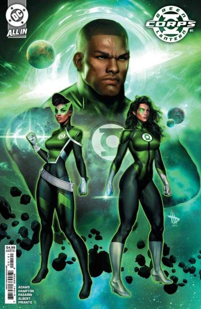 Green Lantern Corps #1 Cover B Dave Wilkins Card Stock Variant | Dragon's Lair Comics and Fantasy Houston TX