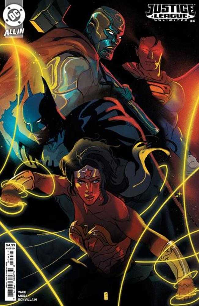 Justice League Unlimited #4 Cover B Christian Ward Card Stock Variant | Dragon's Lair Comics and Fantasy Houston TX