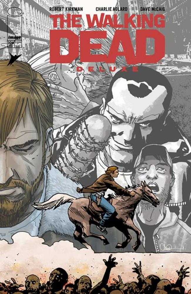 Walking Dead Deluxe #106 Cover D Charlie Adlard Variant (Mature) | Dragon's Lair Comics and Fantasy Houston TX