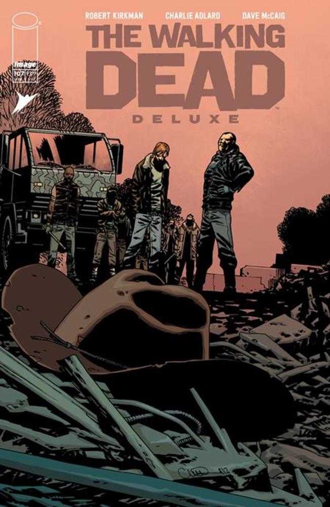 Walking Dead Deluxe #107 Cover B Charlie Adlard & Dave Mccaig Variant (Mature) | Dragon's Lair Comics and Fantasy Houston TX