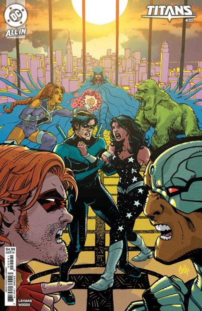 Titans #20 Cover B Cully Hamner Card Stock Variant | Dragon's Lair Comics and Fantasy Houston TX