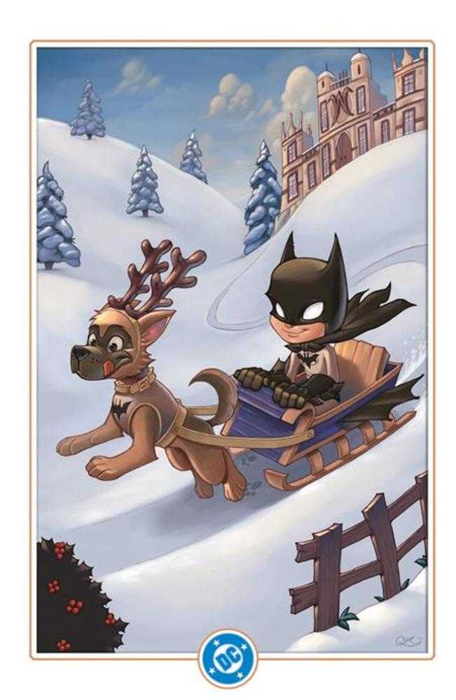 Batman #155 Cover G Chrissie Zullo DC Winter Wonderland Card Stock Variant | Dragon's Lair Comics and Fantasy Houston TX