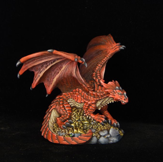 Reaper Bones Black: Treasure Dragon | Dragon's Lair Comics and Fantasy Houston TX