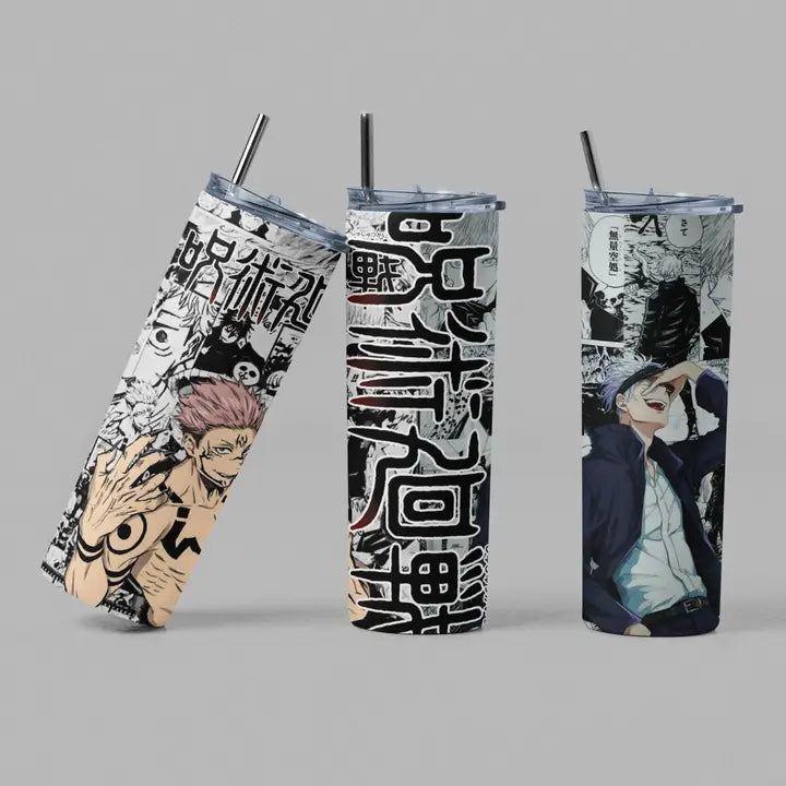 The Geek Boutique: Jujitsu Kaisen - Satoru Gojo Anime Inspired Tumbler | Dragon's Lair Comics and Fantasy Houston TX