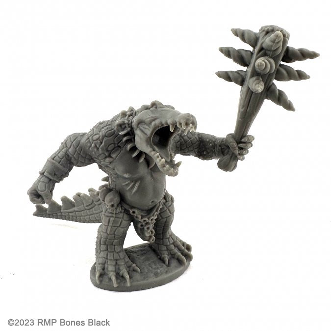 Reaper Bones Black: Gatorman (Large Club) | Dragon's Lair Comics and Fantasy Houston TX