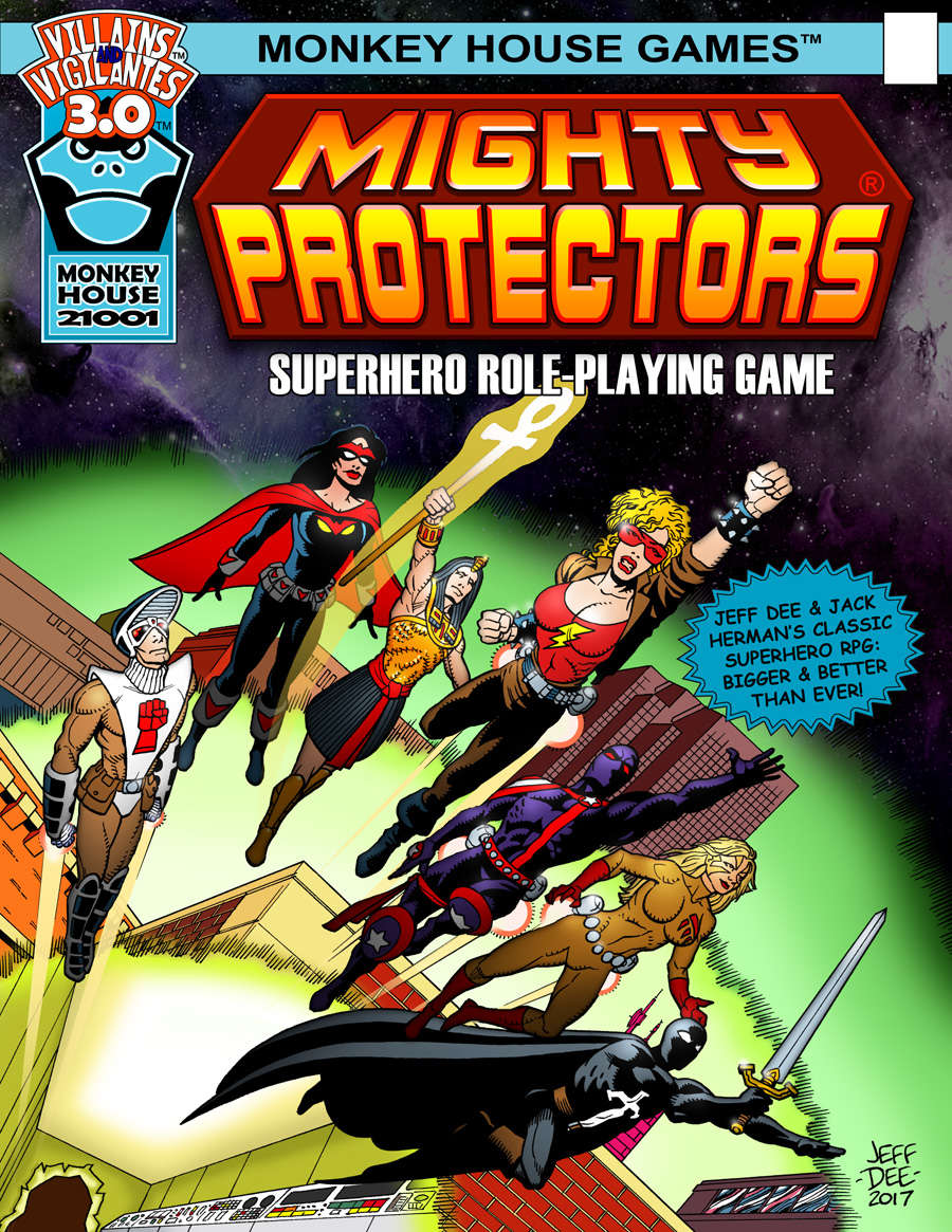 Mighty Protectors: Superhero Role-Playing Game | Dragon's Lair Comics and Fantasy Houston TX