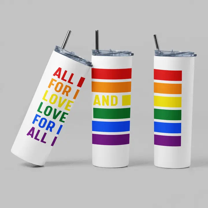 The Geek Boutique: All For Love and Love For All Equality Tumbler | Dragon's Lair Comics and Fantasy Houston TX