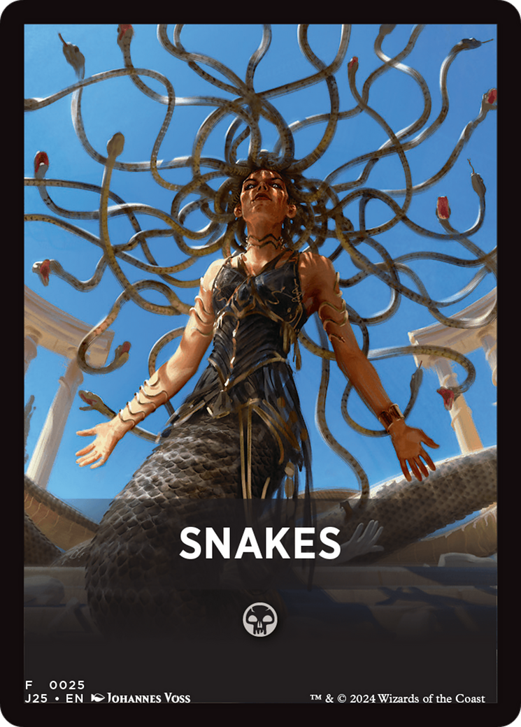 Snakes Theme Card [Foundations Jumpstart Front Cards] | Dragon's Lair Comics and Fantasy Houston TX