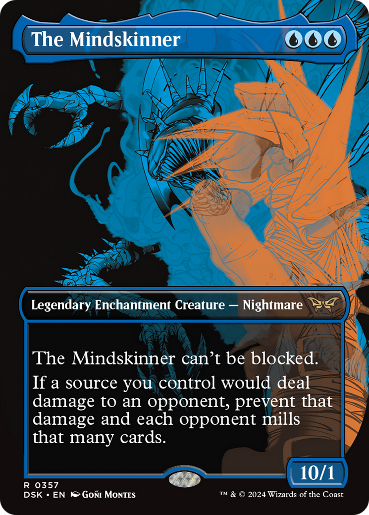 The Mindskinner (Showcase) [Duskmourn: House of Horror] | Dragon's Lair Comics and Fantasy Houston TX