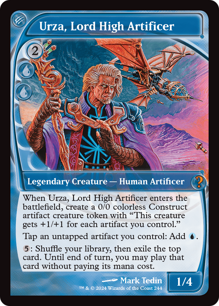 Urza, Lord High Artificer (Future Sight) [Mystery Booster 2] | Dragon's Lair Comics and Fantasy Houston TX