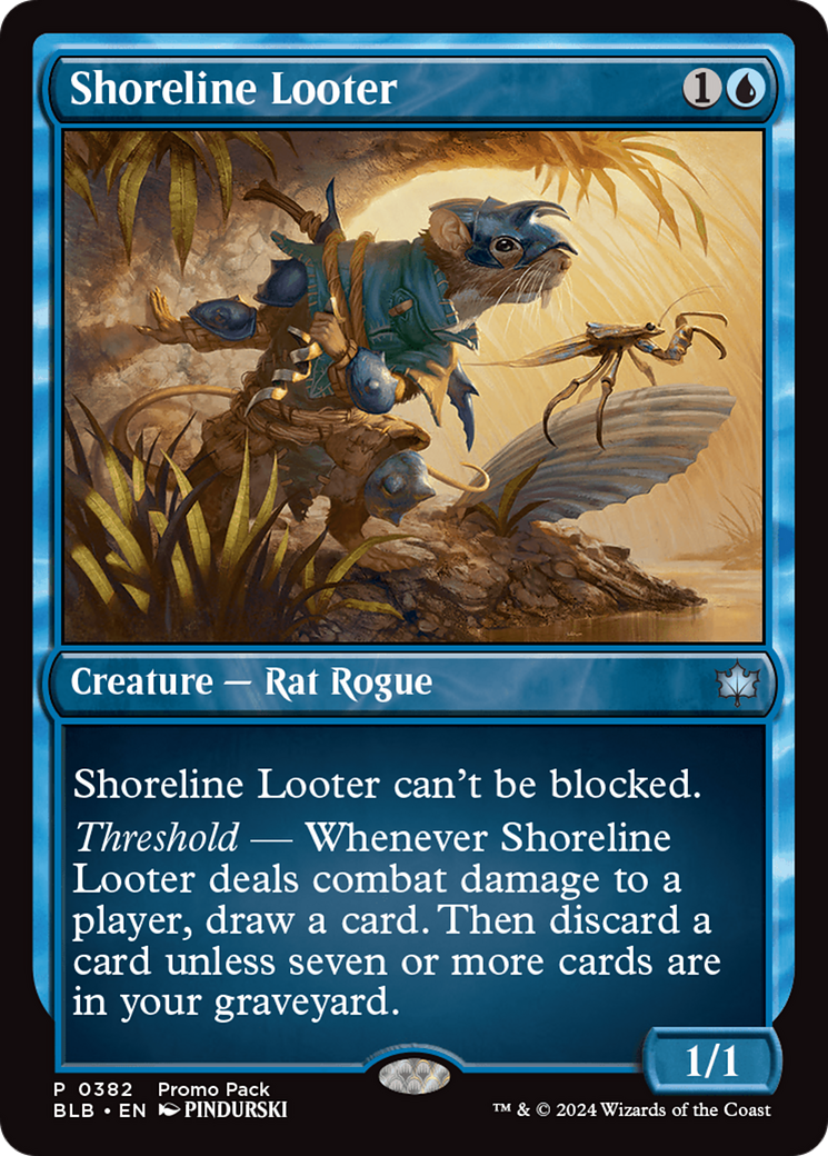 Shoreline Looter [Bloomburrow Promos] | Dragon's Lair Comics and Fantasy Houston TX