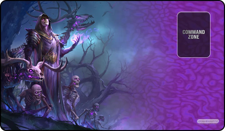 Gamermats Playmat: Undead Necromancer Stitched | Dragon's Lair Comics and Fantasy Houston TX