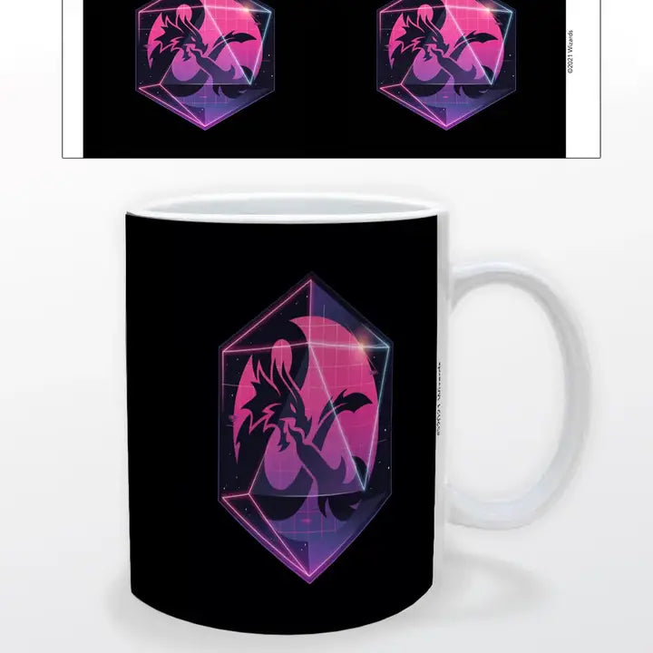 Pyramid America: Dungeons and Dragons - Galactic Dice 11 oz. Ceramic Mug | Dragon's Lair Comics and Fantasy Houston TX