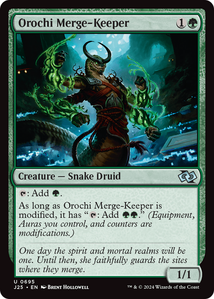 Orochi Merge-Keeper [Foundations Jumpstart] | Dragon's Lair Comics and Fantasy Houston TX