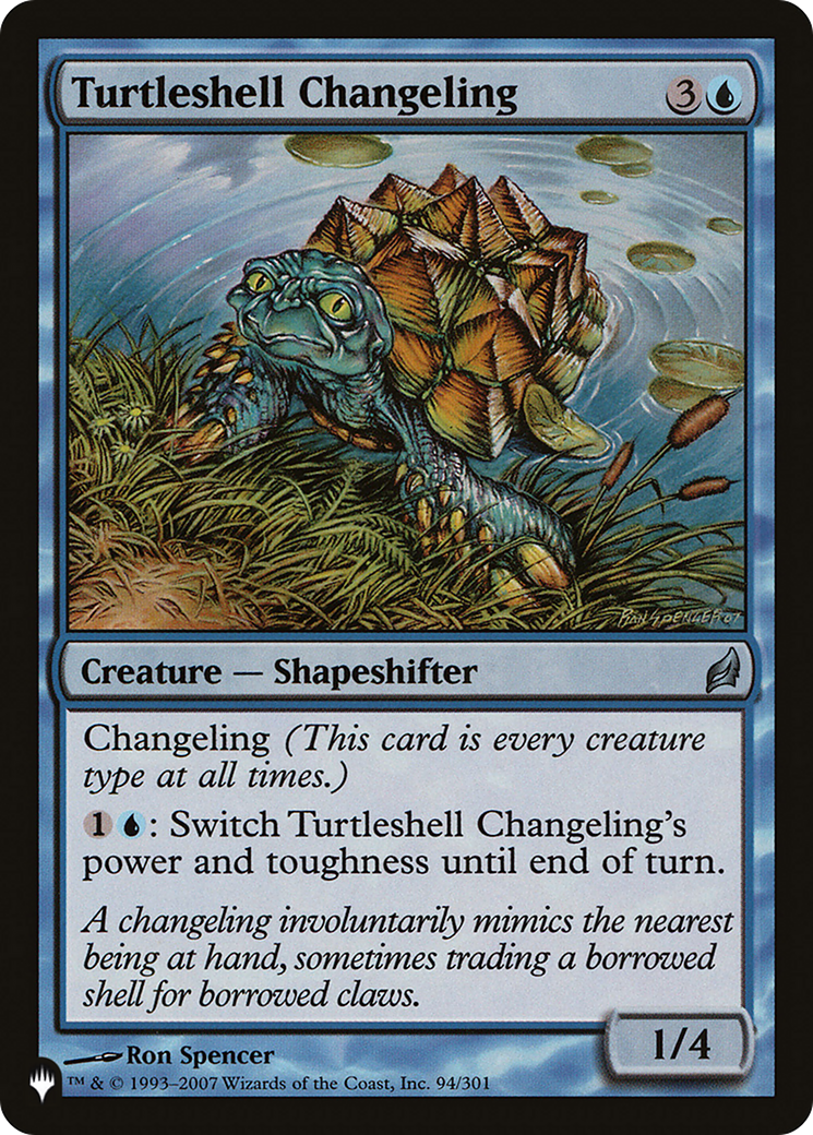 Turtleshell Changeling [The List Reprints] | Dragon's Lair Comics and Fantasy Houston TX