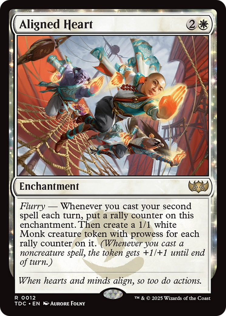 Aligned Heart [Tarkir: Dragonstorm Commander] | Dragon's Lair Comics and Fantasy Houston TX