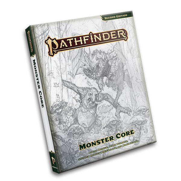 Pathfinder 2E: Monster Core Sketch Edition | Dragon's Lair Comics and Fantasy Houston TX