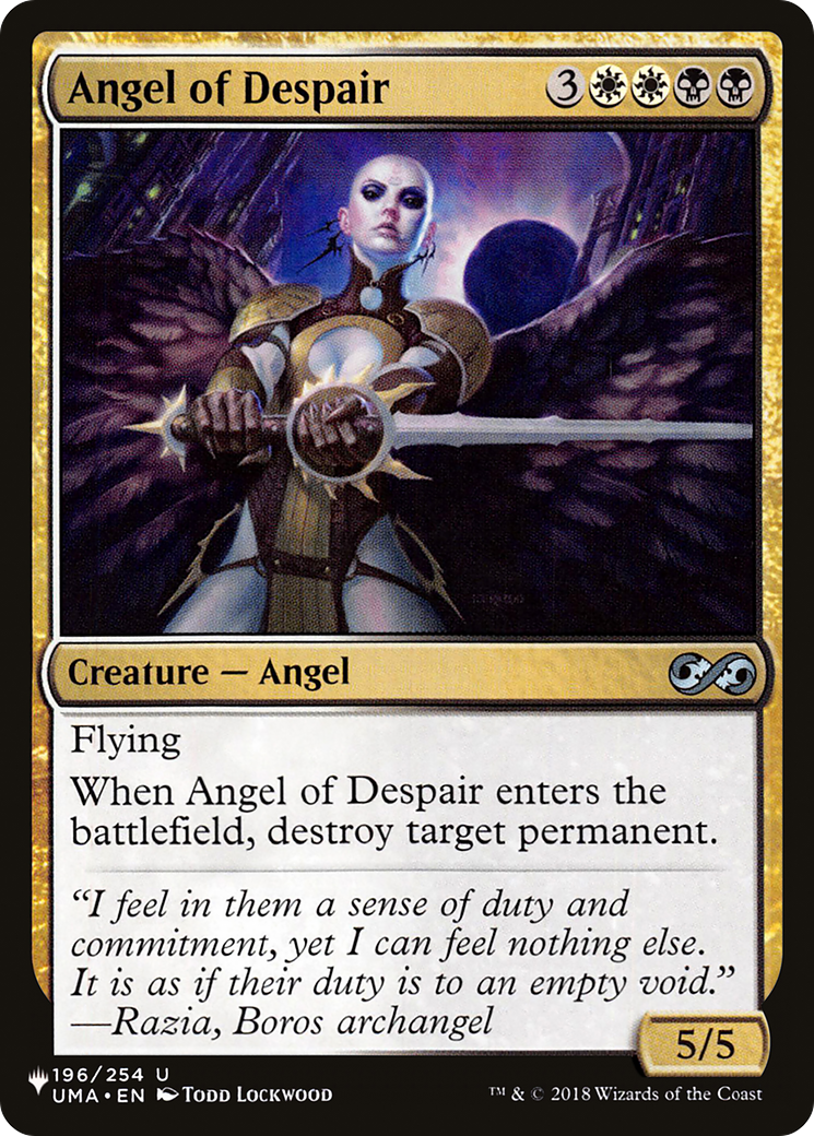 Angel of Despair [The List] | Dragon's Lair Comics and Fantasy Houston TX