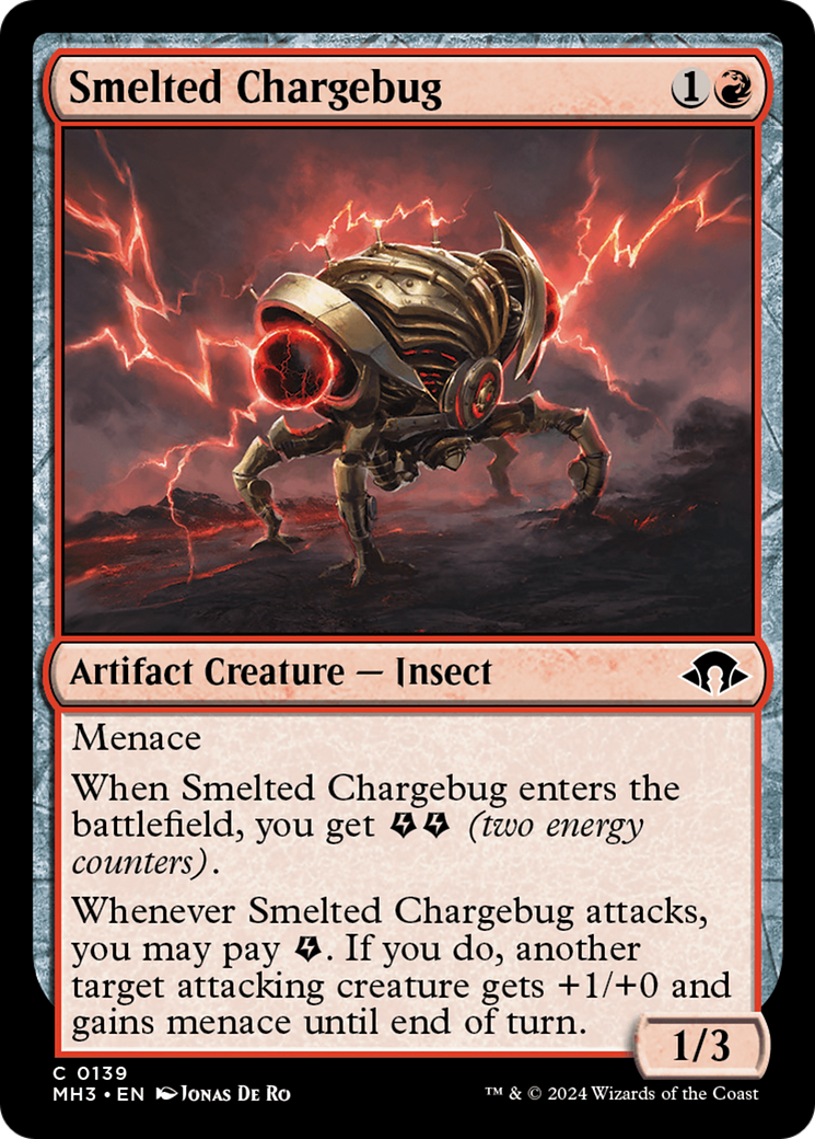 Smelted Chargebug [Modern Horizons 3] | Dragon's Lair Comics and Fantasy Houston TX