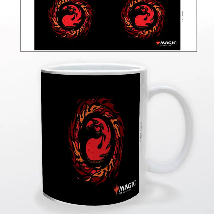 Pyramid America: Magic the Gathering - Flames 11 oz. Ceramic Mug | Dragon's Lair Comics and Fantasy Houston TX