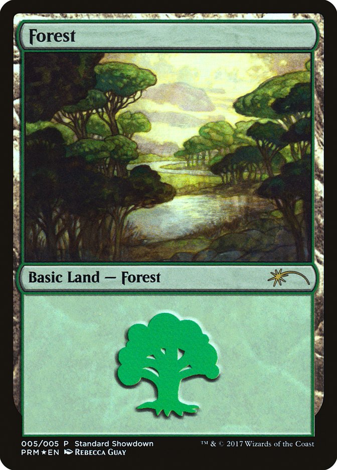 Forest (Rebecca Guay) [Standard Showdown Promos] | Dragon's Lair Comics and Fantasy Houston TX