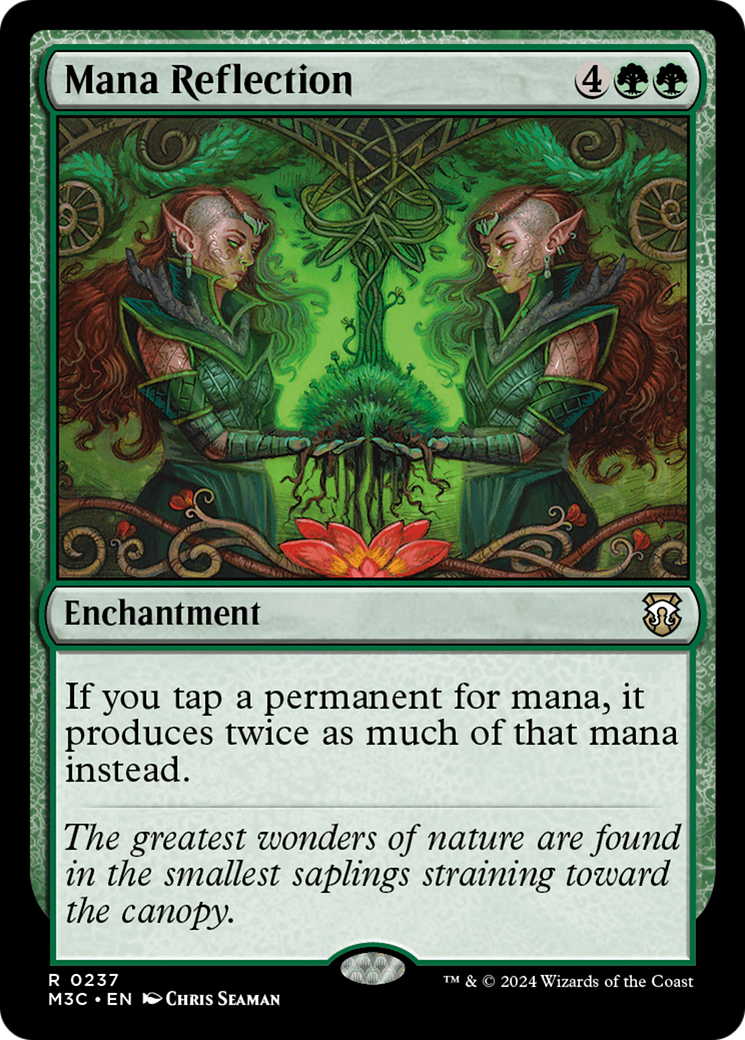 Mana Reflection (Ripple Foil) [Modern Horizons 3 Commander] | Dragon's Lair Comics and Fantasy Houston TX