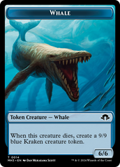 Whale // Energy Reserve Double-Sided Token [Modern Horizons 3 Tokens] | Dragon's Lair Comics and Fantasy Houston TX