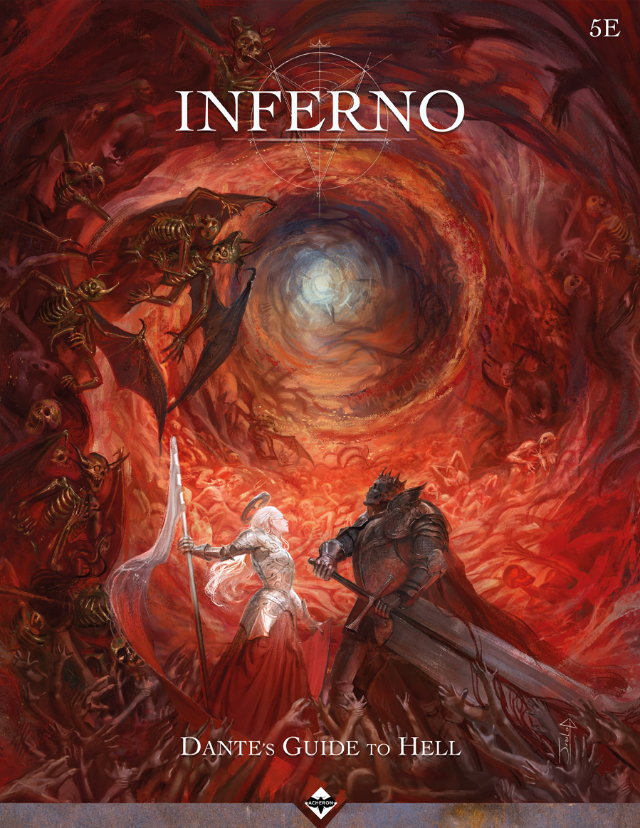 Inferno RPG: Dantes Guide to Hell Players Guide | Dragon's Lair Comics and Fantasy Houston TX