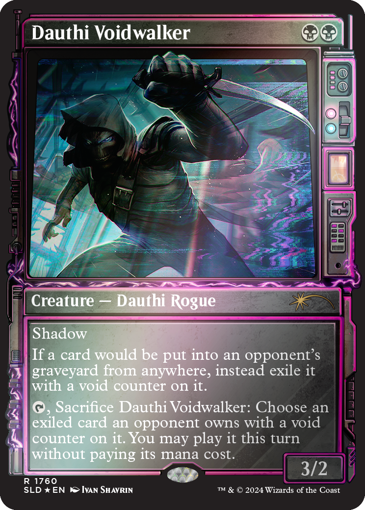 Dauthi Voidwalker (Rainbow Foil) [Secret Lair Drop Series] | Dragon's Lair Comics and Fantasy Houston TX