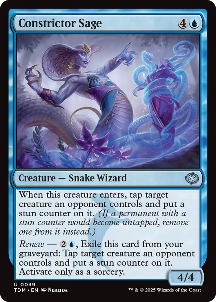 Constrictor Sage [Tarkir: Dragonstorm] | Dragon's Lair Comics and Fantasy Houston TX