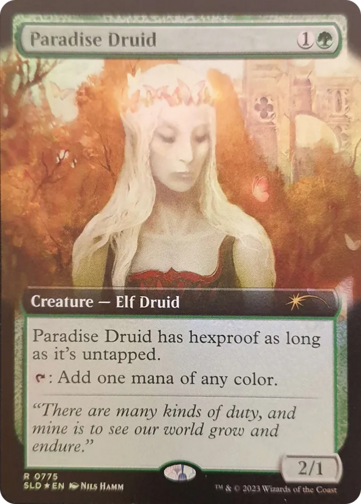 Paradise Druid (Extended Art) [Secret Lair Drop Series] | Dragon's Lair Comics and Fantasy Houston TX