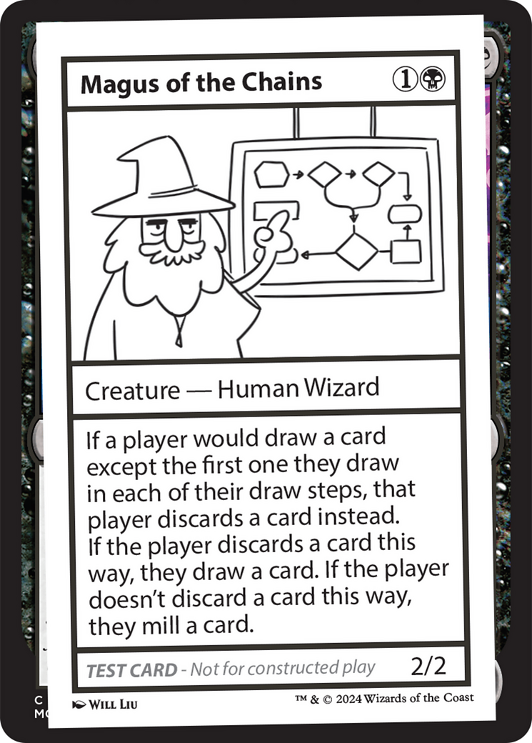 Magus of the Chains [Mystery Booster 2 Playtest Cards] | Dragon's Lair Comics and Fantasy Houston TX