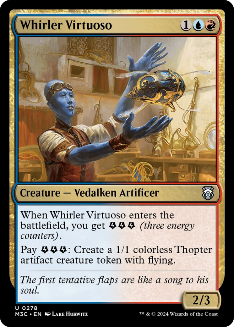 Whirler Virtuoso [Modern Horizons 3 Commander] | Dragon's Lair Comics and Fantasy Houston TX