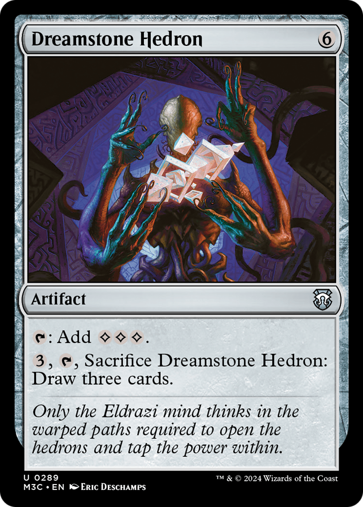 Dreamstone Hedron (Ripple Foil) [Modern Horizons 3 Commander] | Dragon's Lair Comics and Fantasy Houston TX