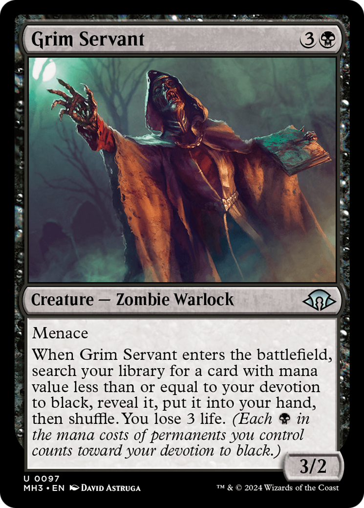 Grim Servant [Modern Horizons 3] | Dragon's Lair Comics and Fantasy Houston TX