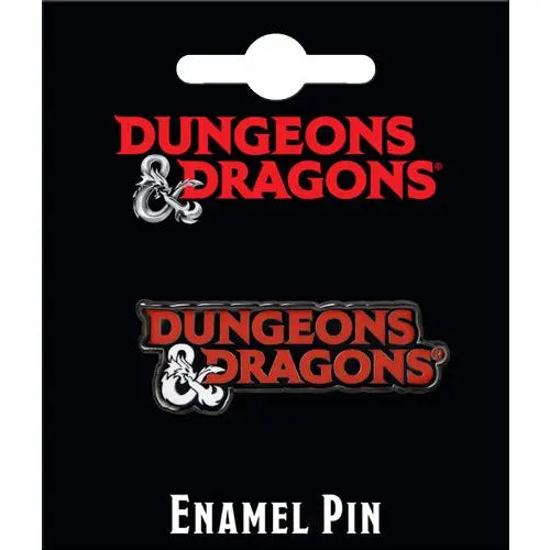 Dungeons & Dragons Logo Enamel Pin | Dragon's Lair Comics and Fantasy Houston TX