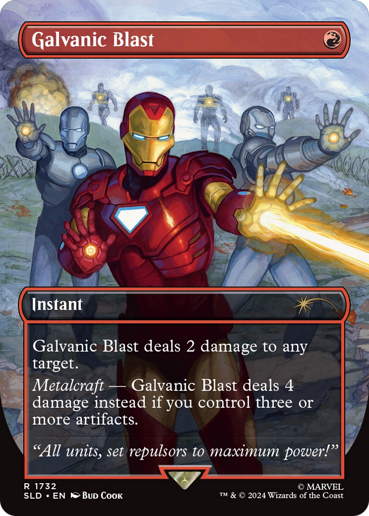 Galvanic Blast (Rainbow Foil) [Secret Lair Drop Series] | Dragon's Lair Comics and Fantasy Houston TX