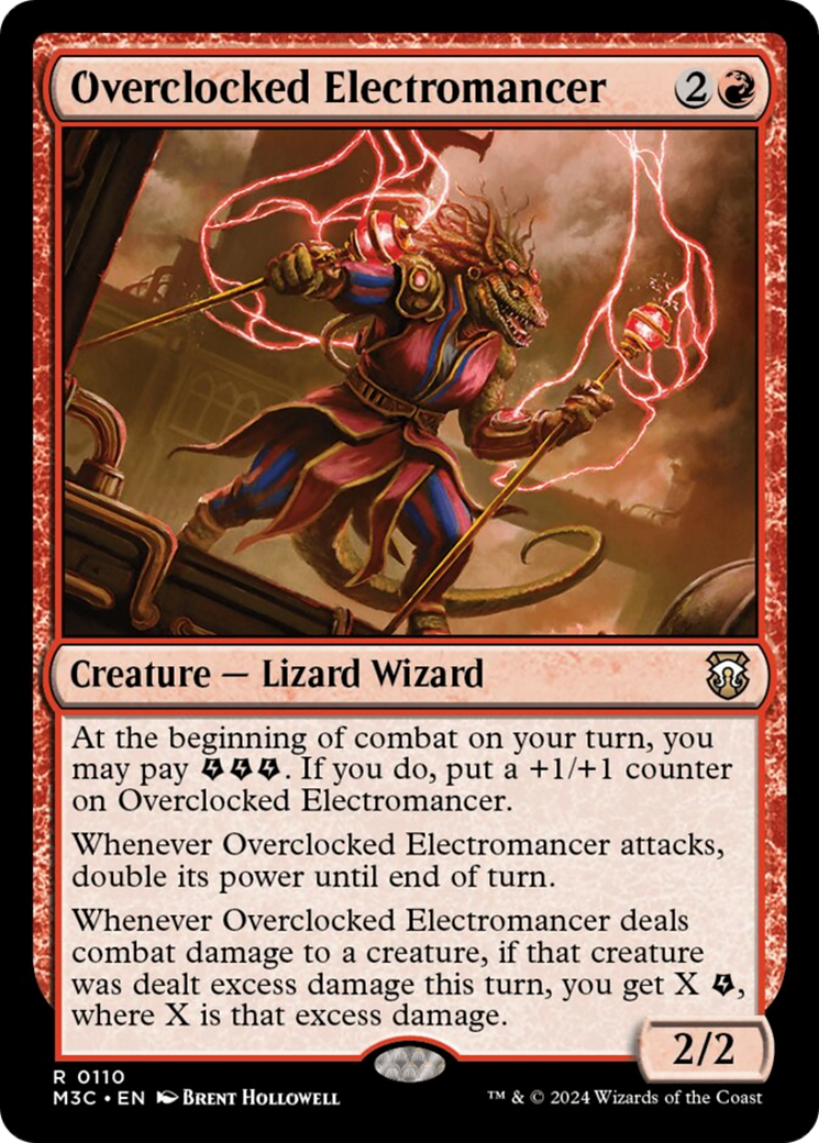 Overclocked Electromancer [Modern Horizons 3 Commander] | Dragon's Lair Comics and Fantasy Houston TX