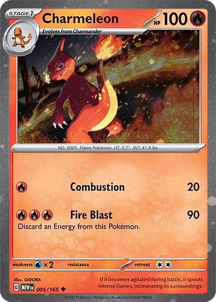 Charmeleon (005) (Cosmos Holo) [Scarlet & Violet: Black Star Promos] | Dragon's Lair Comics and Fantasy Houston TX