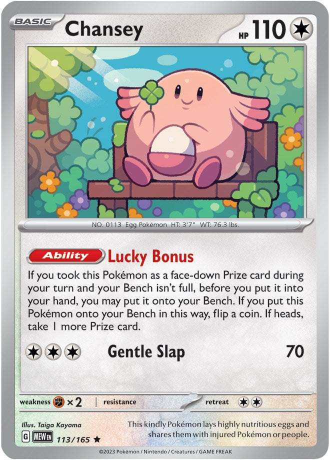 Chansey (113/165) [Scarlet & Violet 151] | Dragon's Lair Comics and Fantasy Houston TX